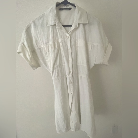 Zara Dresses Zara Mini Shirt Dress Poshmark